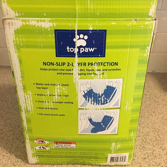 Top Paw Fashion Hammock Seat Protector - Picture 3 of 4